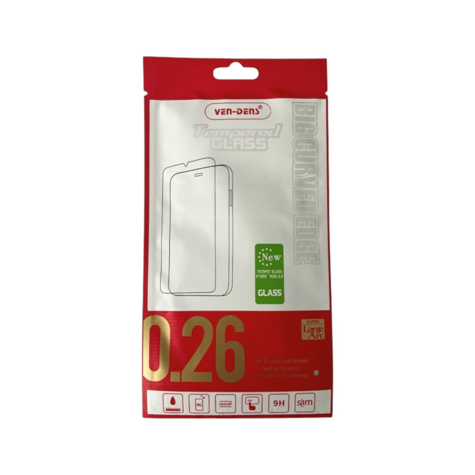 Ven-Dens Tempered Glass Screen Protectors For iOS and Andriod Devices