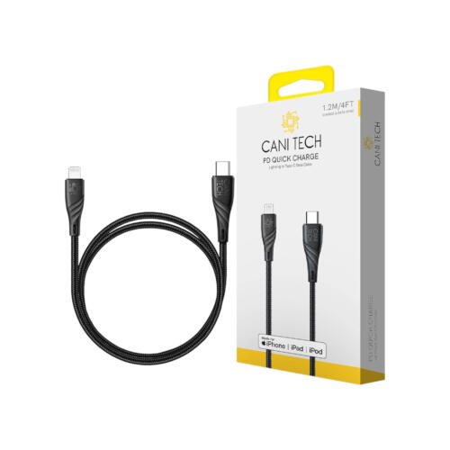 Cani Tech USB Type-C to Lightning Charging Cable MFI Certified