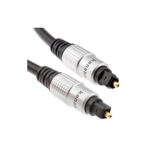 Pure TOS Link TOSLink Optical Digital Audio Cable HQ 6mm Lead 2m