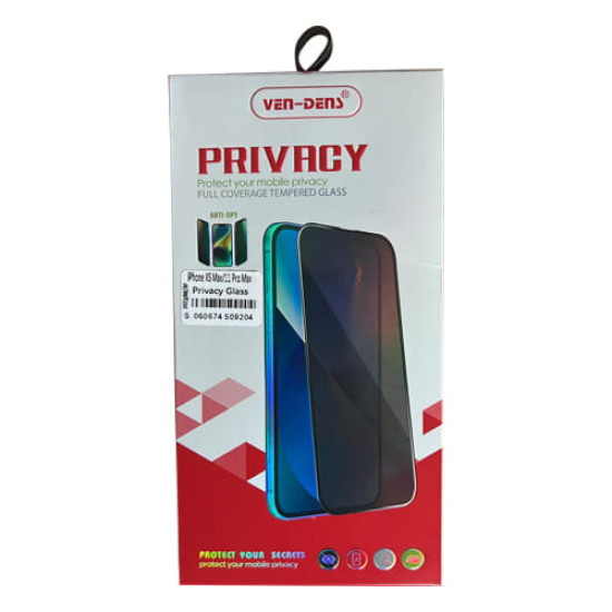 Apple iPhones Privacy Tempered Glass Screen Protector