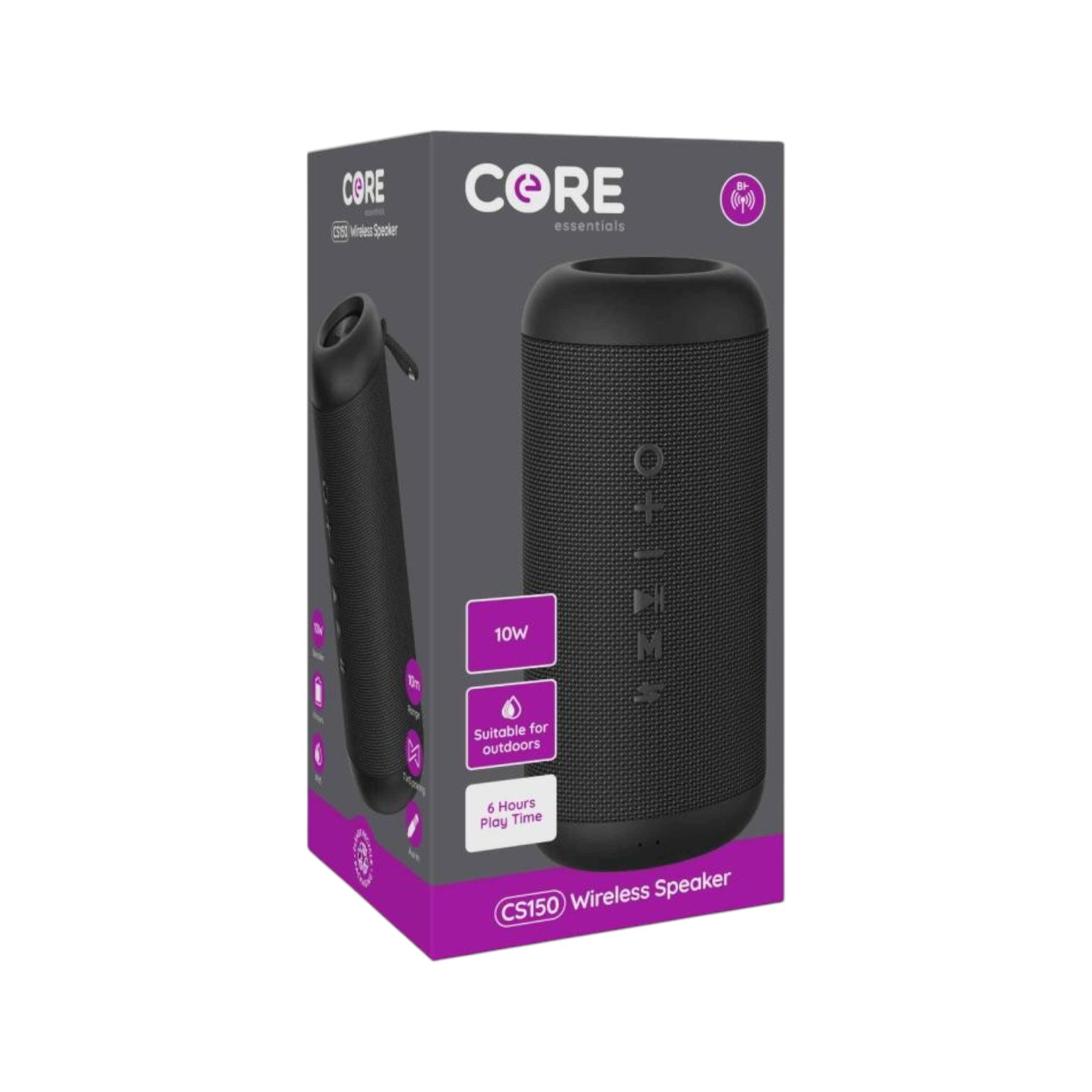 Core CS150 Wireless Speaker 10W