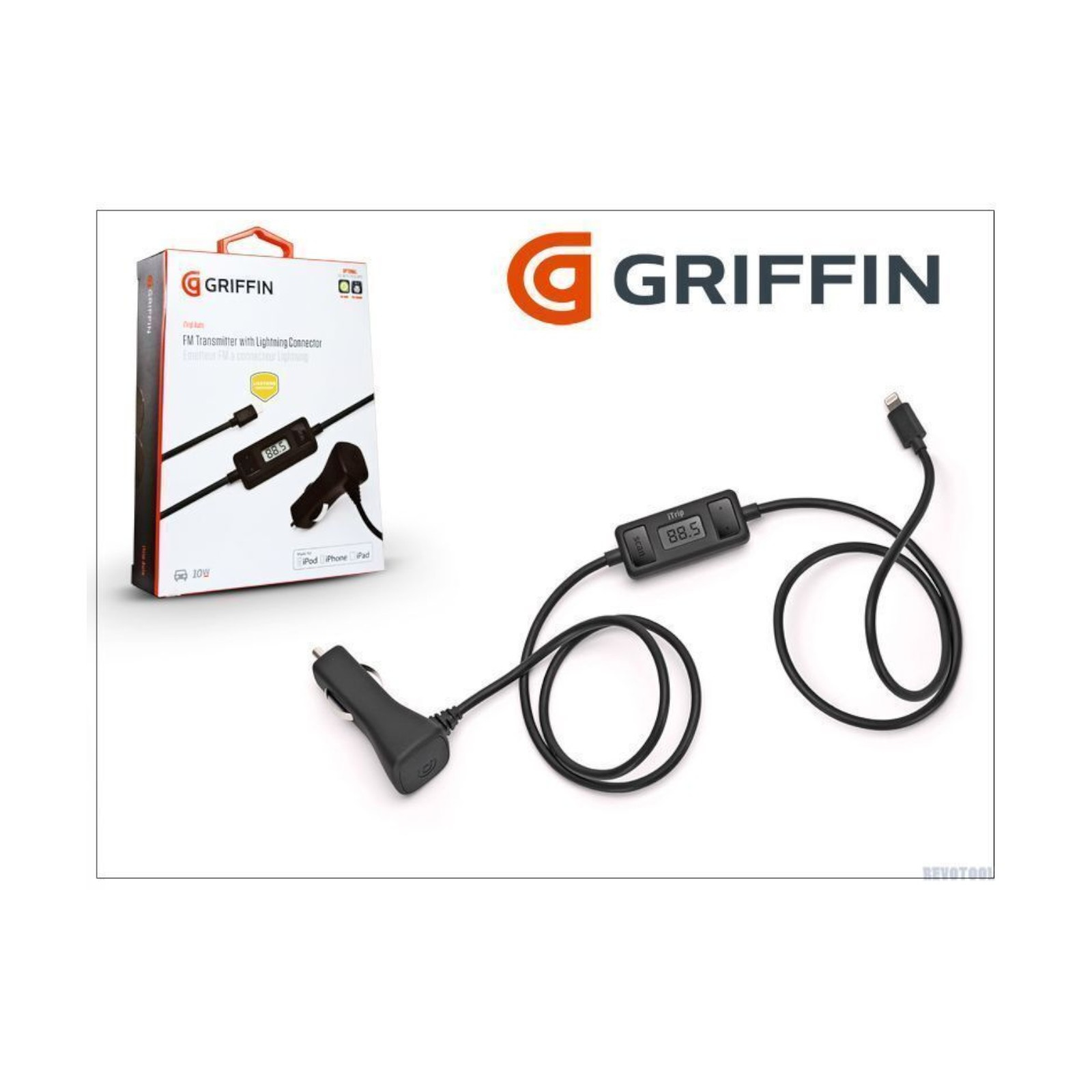 Griffin FM Transmitter with Lightning Connector