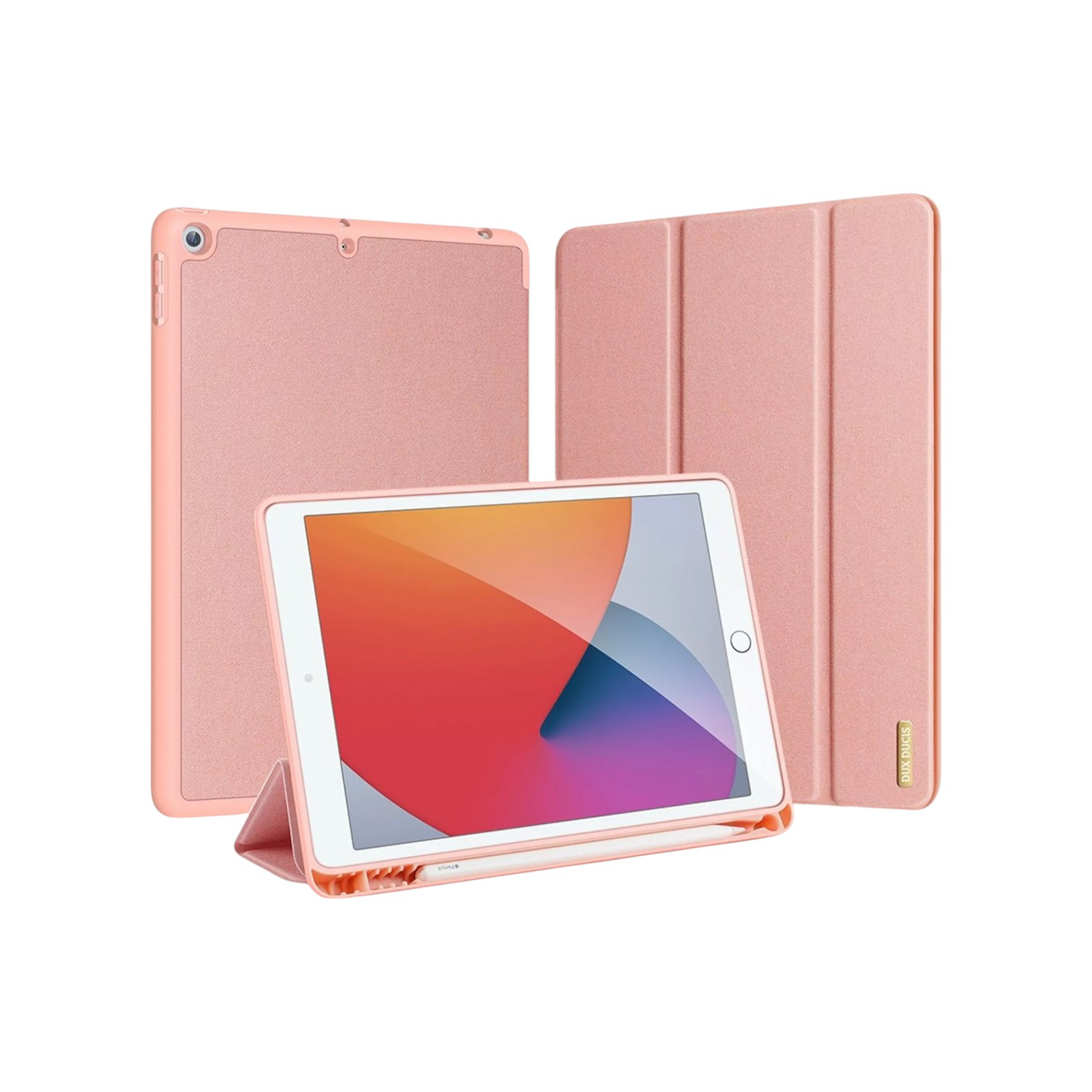 Dux Ducis - Domo Tablet Case for iPad 10.2 (2019/2020/2021) Pink