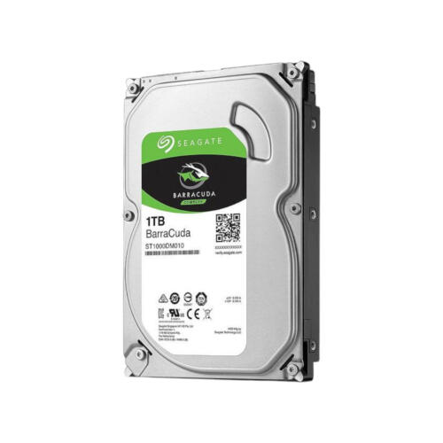 Seagate BarraCuda 1TB SATA III 3.5" Hard Drive - 7200RPM, 64MB Cache