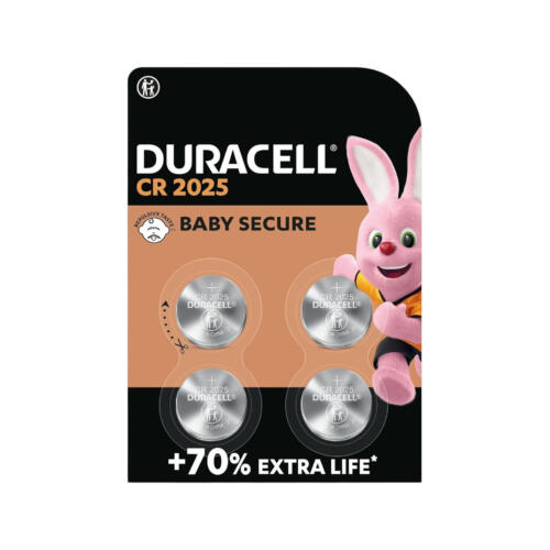 DURACELL 2025 Lithium Coin Batteries 3V