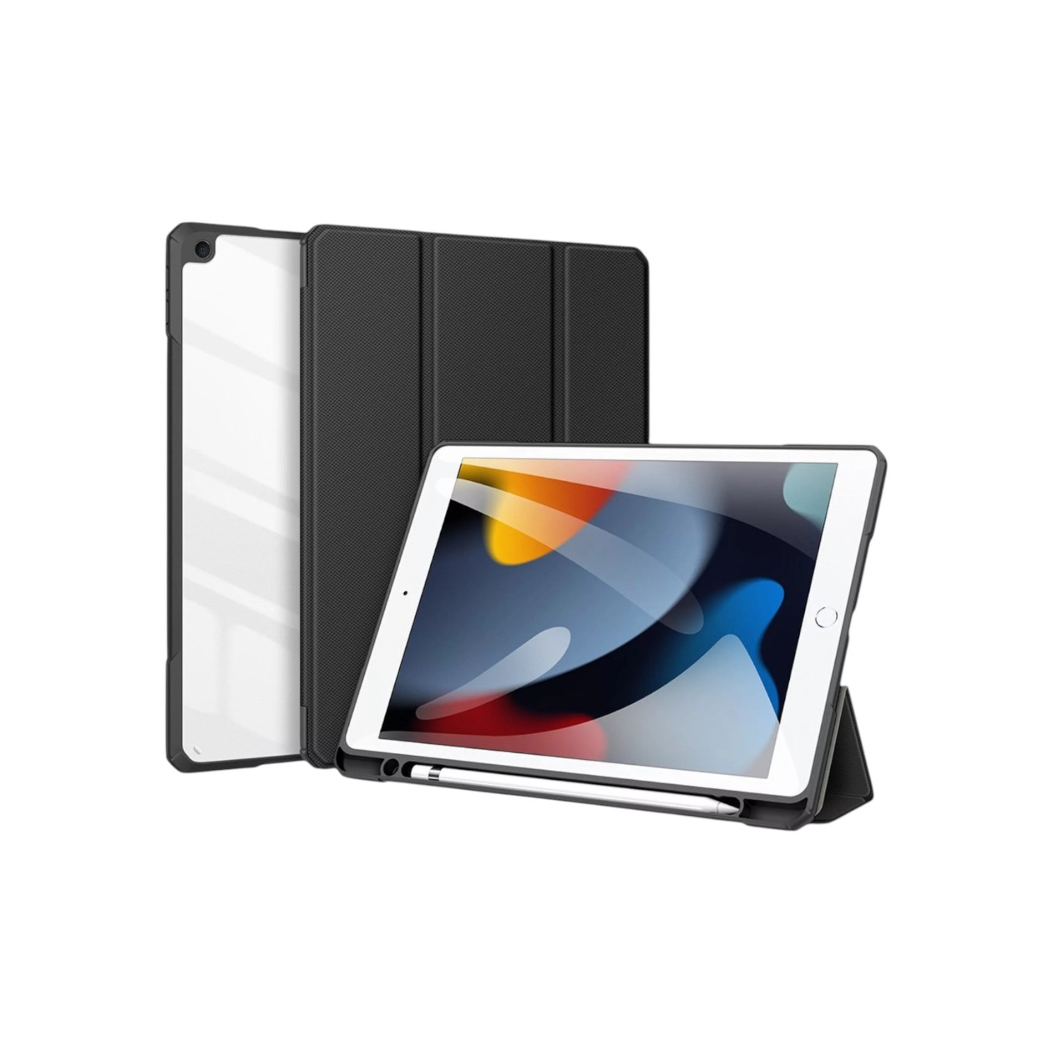 Dux Ducis Toby Tablet Case for iPad 10.2" 7th/8th/9th Generation - Black