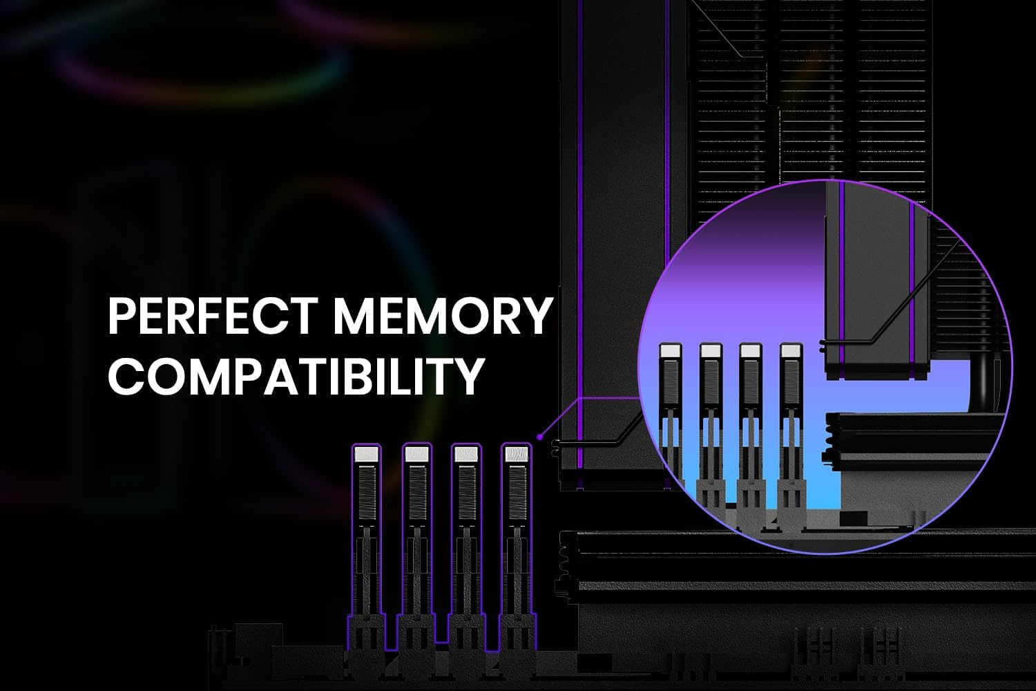 ID-COOLING FROZN A410 ARGB CPU Air Cooler 4 Heat Pipes ARGB CPU Cooler with 120mm FDB Fan, CPU Fan for Intel LGA1700/1851/1200/115X AMD AM4/AM5 - Image 3