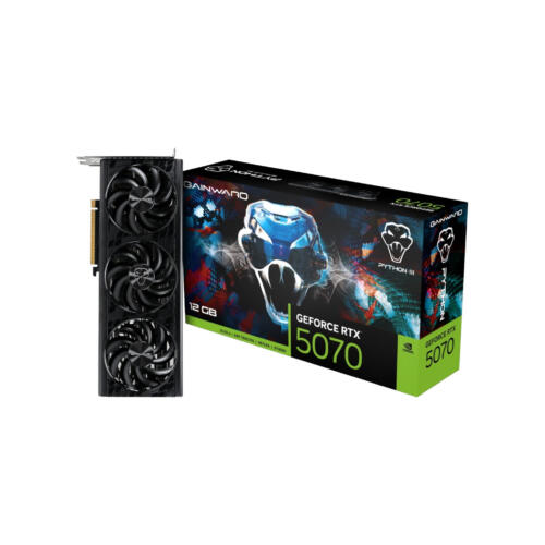 Gainward GeForce RTX 5070 Python III 12GB GDDR7 PCI-Express Graphics Card for Gaming