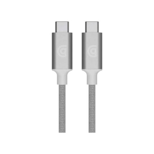 Griffin Reversible Charge/Sync Type-C to Type- C Cable (Grey)