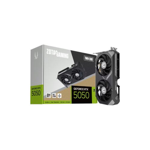 Zotac GeForce RTX 5050 Twin Edge 8GB GDDR6 PCI-Express Graphics Card – (Brand New)