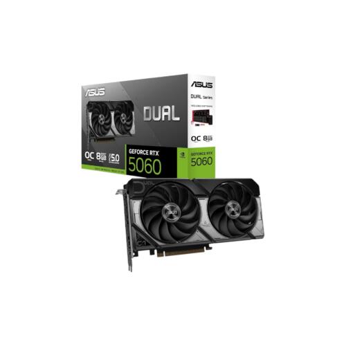 ASUS Dual GeForce RTX 5060 OC 8GB GDDR7 Graphics Card - (NEW)
