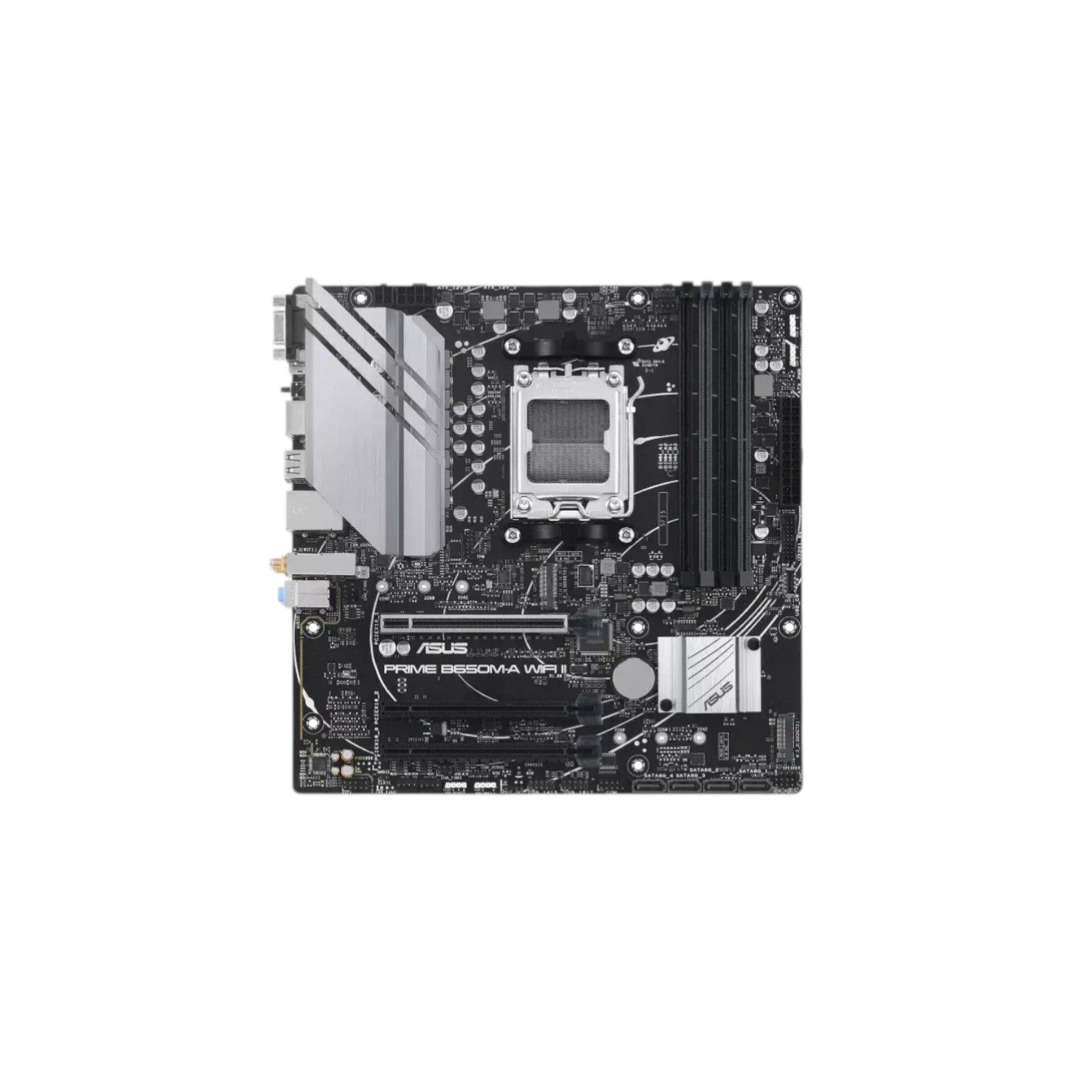 ASUS Prime B650M-A WiFi II AMD AM5 Micro-ATX Motherboard - (Brand New) - Image 2