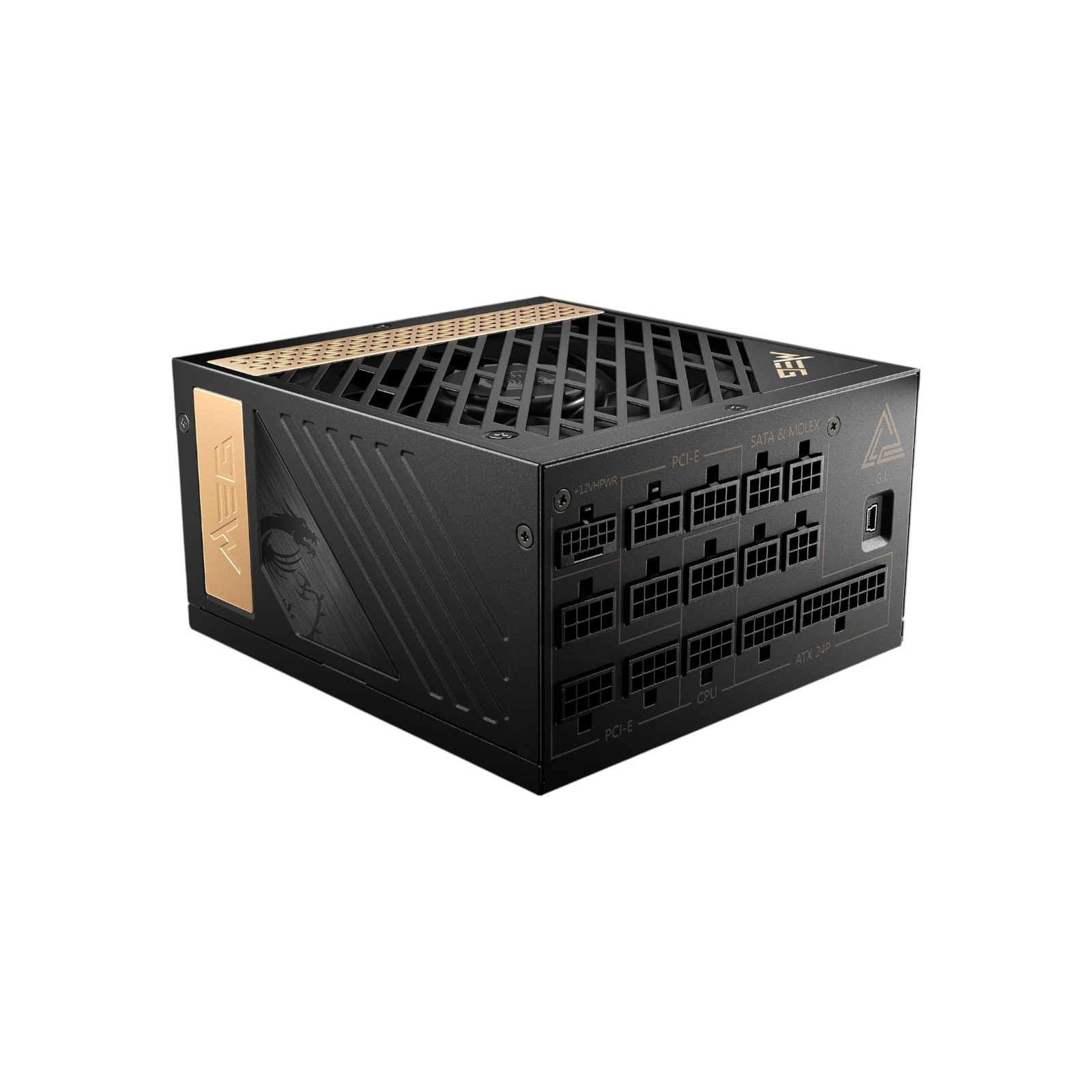 MSI MEG 1300W Ai1300P PCIe 5 Modular ATX 3.0 PSU - (Brand New) - Image 4