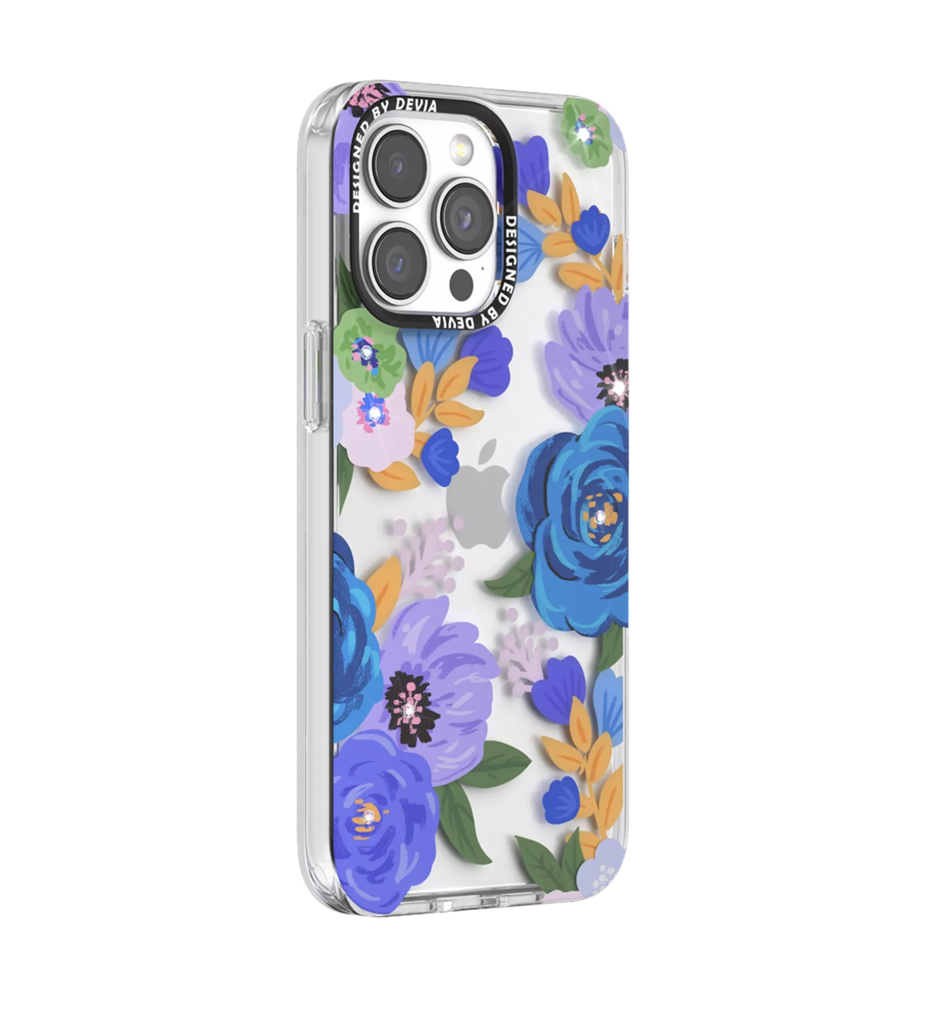 Devia Floral Diamond Case for iPhone 15 Pro Max - Bouquet