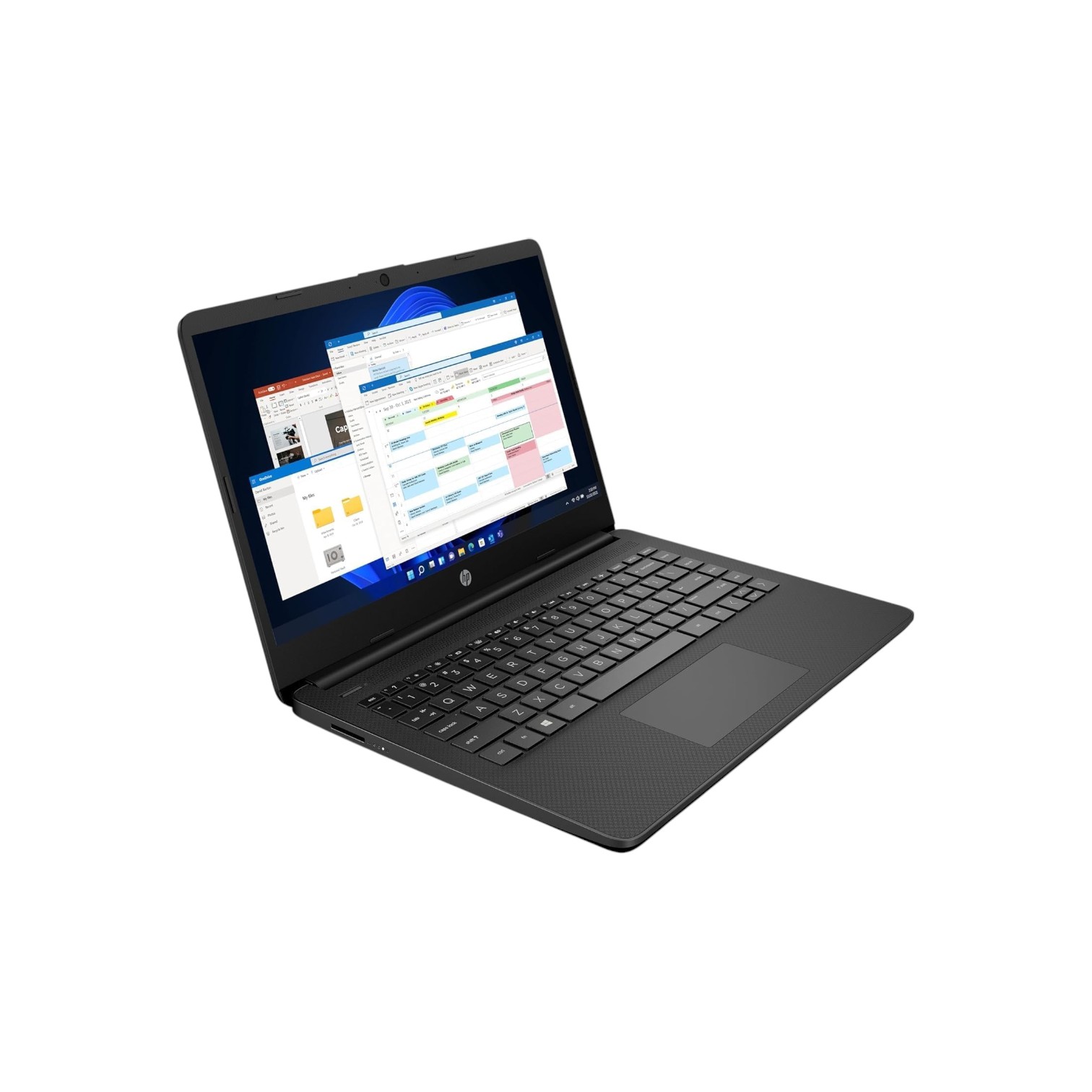 HP 14s-dq3500sa 14" Laptop Intel Celeron N4500 4GB RAM 64GB eMMC - (Refurbished) - Image 2