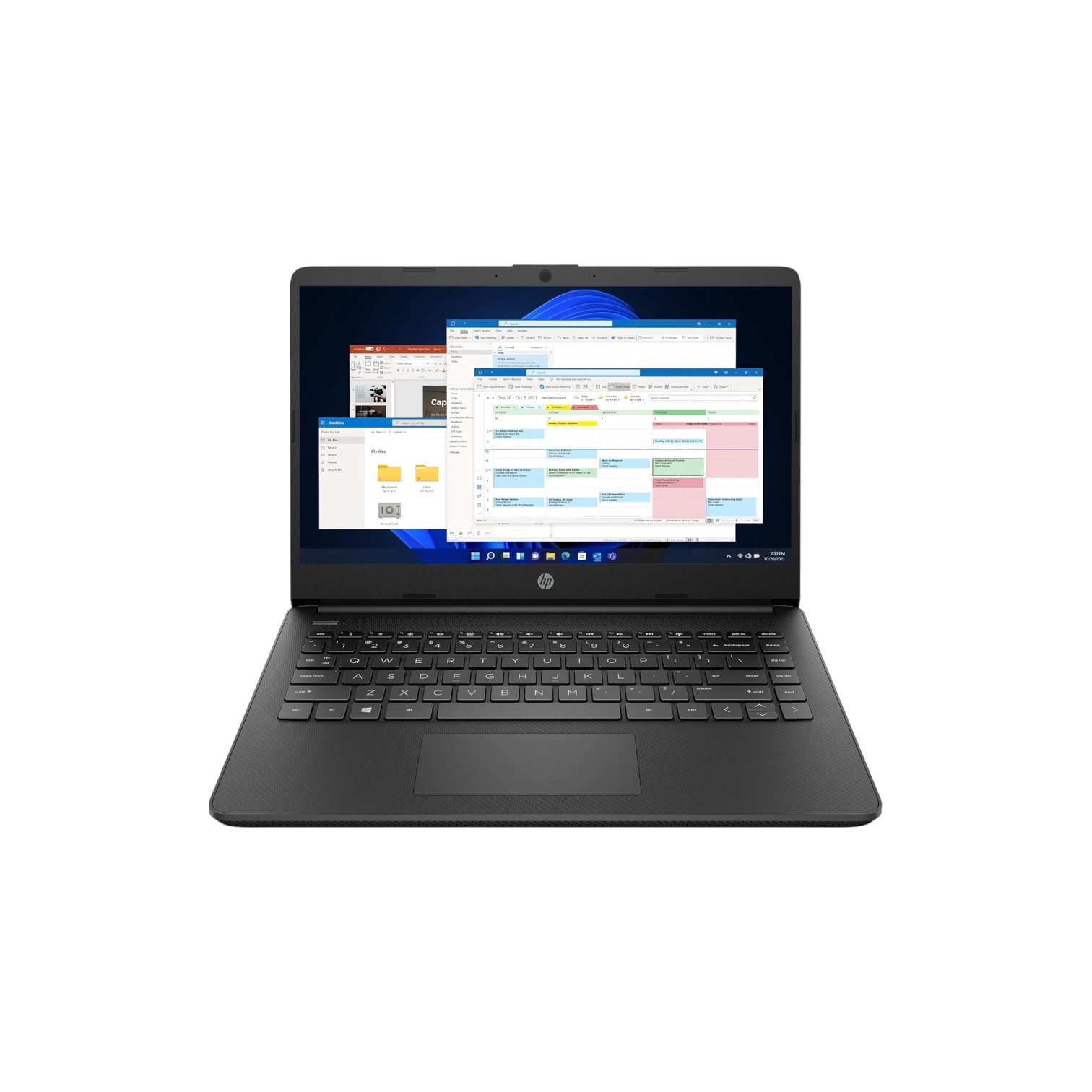 HP 14s-dq3500sa 14" Laptop Intel Celeron N4500 4GB RAM 64GB eMMC - (Refurbished)