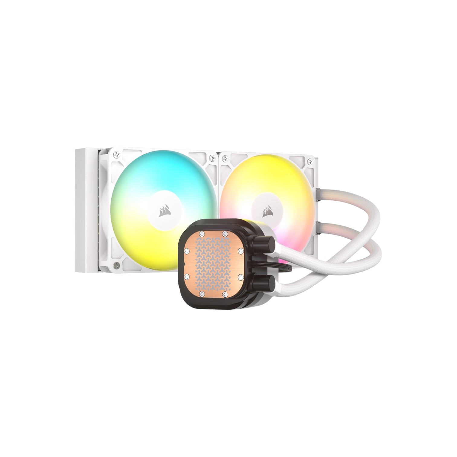 CORSAIR Nautilus 240 RS ARGB 240mm AIO Liquid CPU Cooler (White) Intel & AMD Compatible - (Brand New) - Image 3