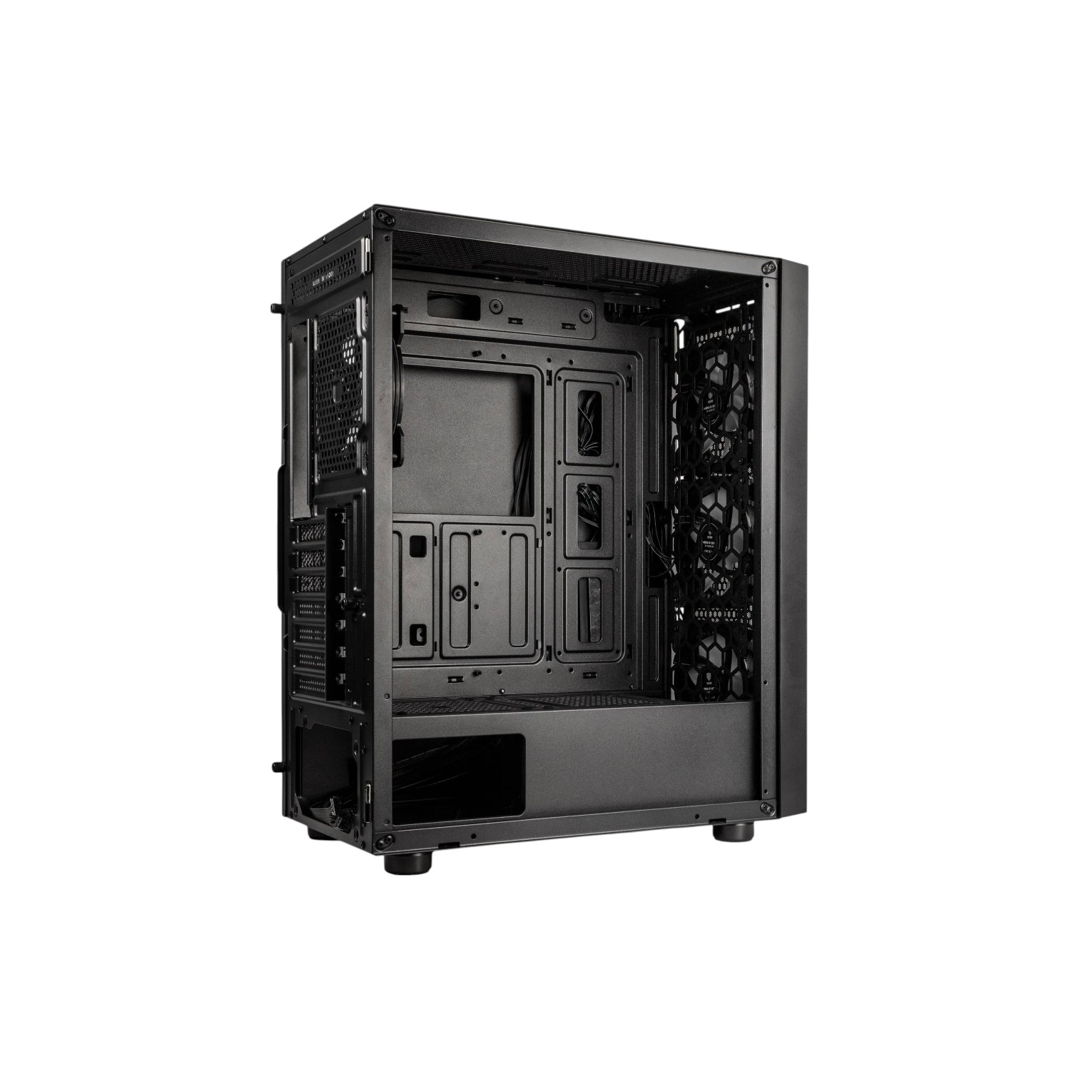 Kolink Observatory Duo ARGB Mid Tower Gaming PC Case Black - (Brand New) - Image 4