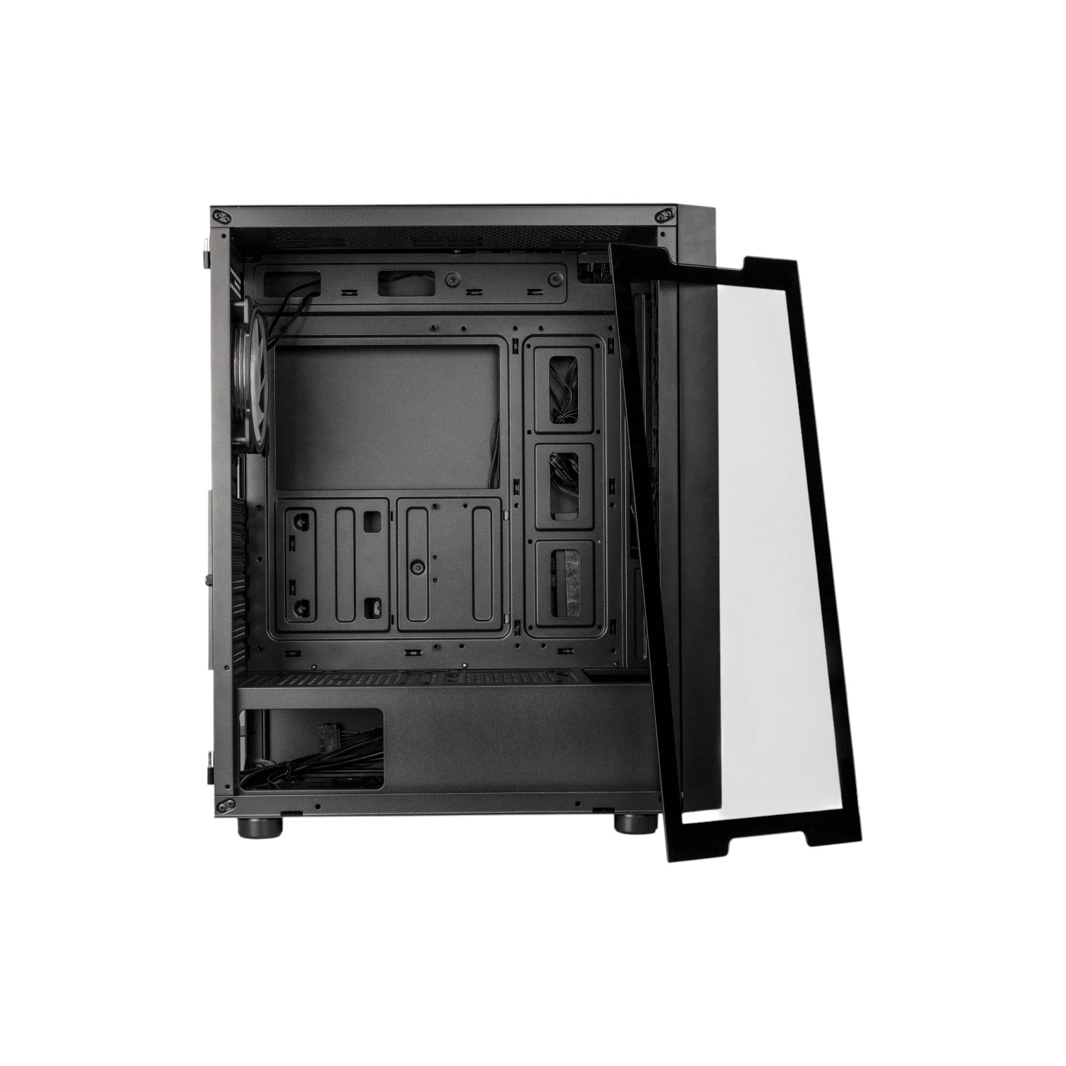 Kolink Observatory Duo ARGB Mid Tower Gaming PC Case Black - (Brand New) - Image 5